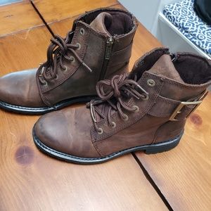 Leather Harley Davidson Boots